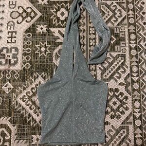 Sparkling Gray Women's Top